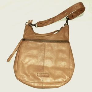 LUCKY BRAND - Women's leather bag, tan